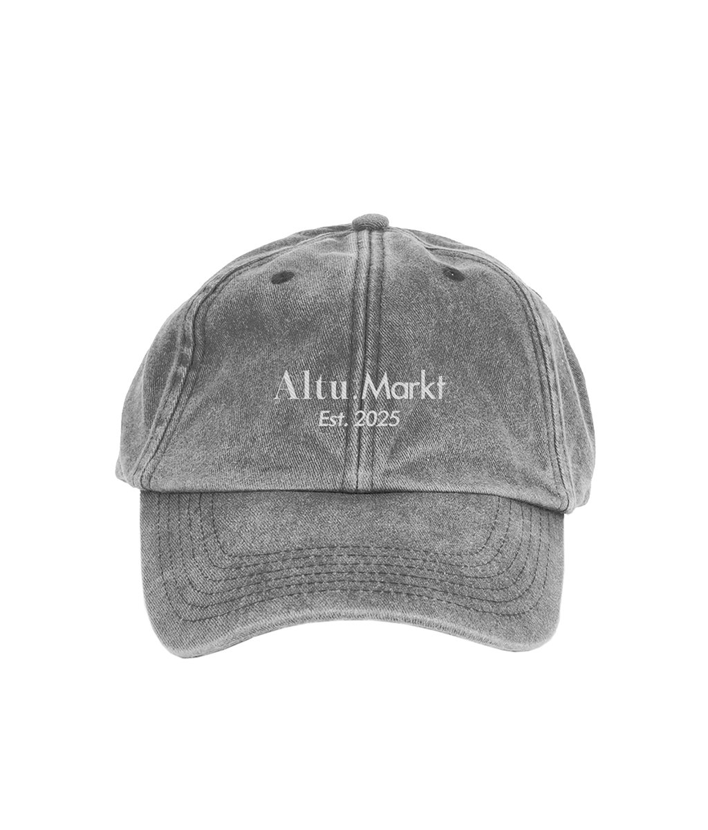 WASHED SIGNATURE CAP