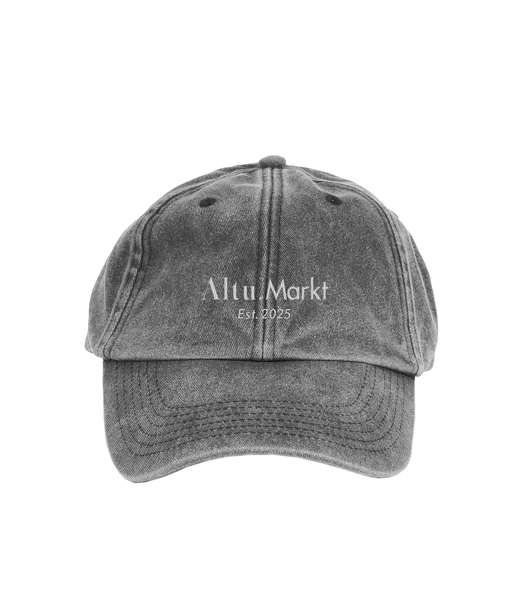 WASHED SIGNATURE CAP - NEW